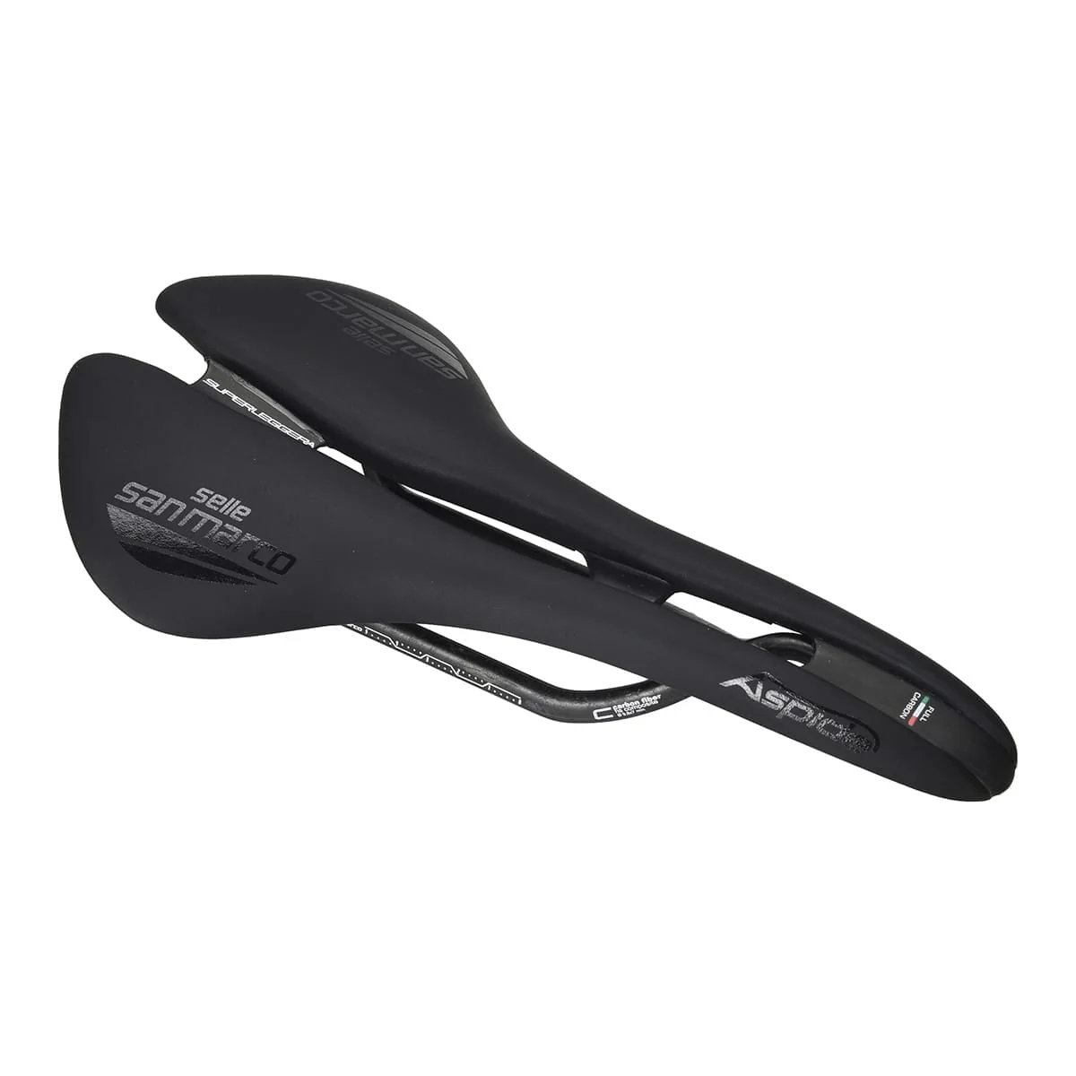 Sattel SAN MARCO ASPIDE SUPERLEGGERA OPEN FIT WIDE Rails Carbon