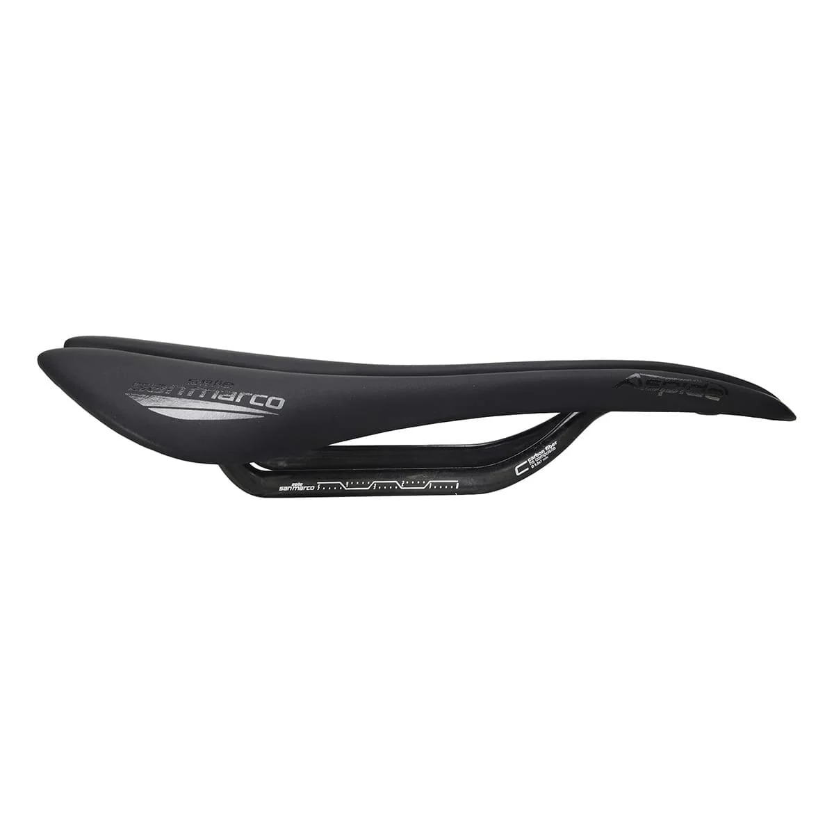 Sattel SAN MARCO ASPIDE SUPERLEGGERA OPEN FIT WIDE Rails Carbon - Image 2