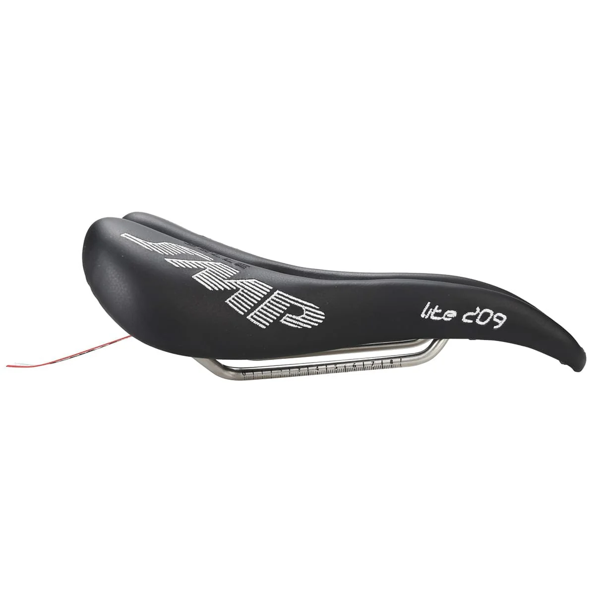 Sattel SMP LITE 209 Breite 139mm Inox-Schienen Schwarz - Image 3