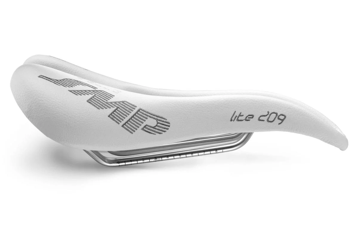 Sattel SMP LITE 209 Breite 139mm Schienen Inox Weiß - Image 3