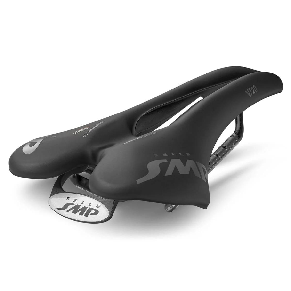Sattel SMP VT20 Breite 142mm Schienen Carbon Schwarz