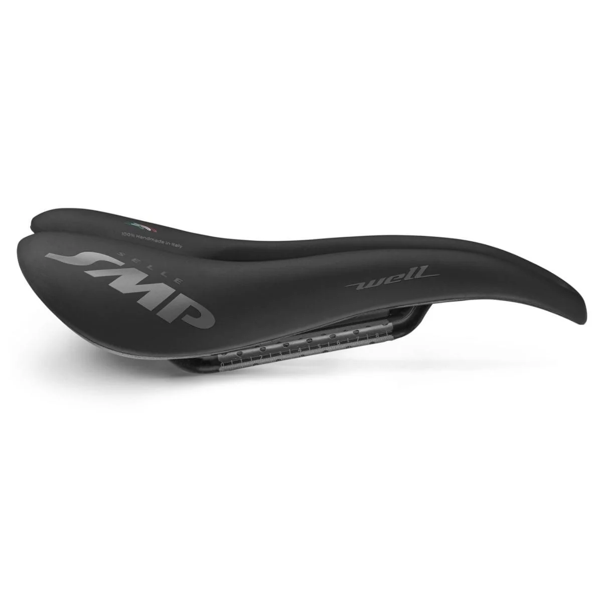 Sattel SMP WELL S Breite 138mm Schienen Carbon Schwarz - Image 2