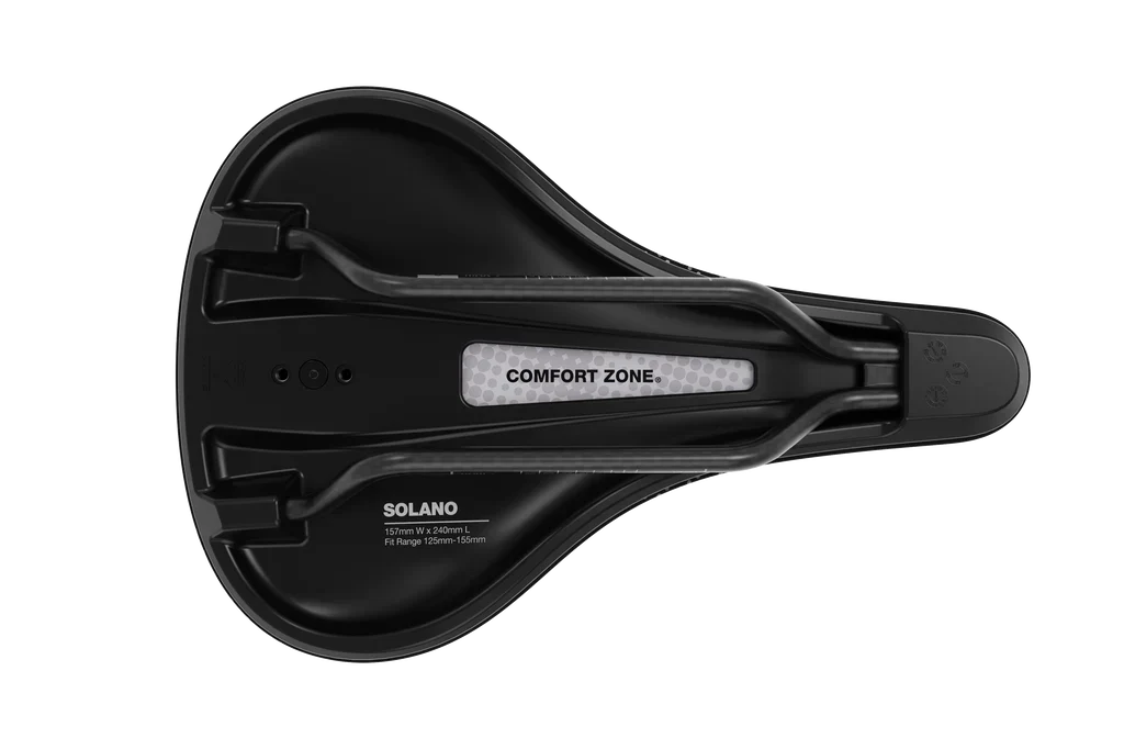 WTB-Sattel SOLANO SL FUSION Wide 157mm Titanium Rails Schwarz - Image 2