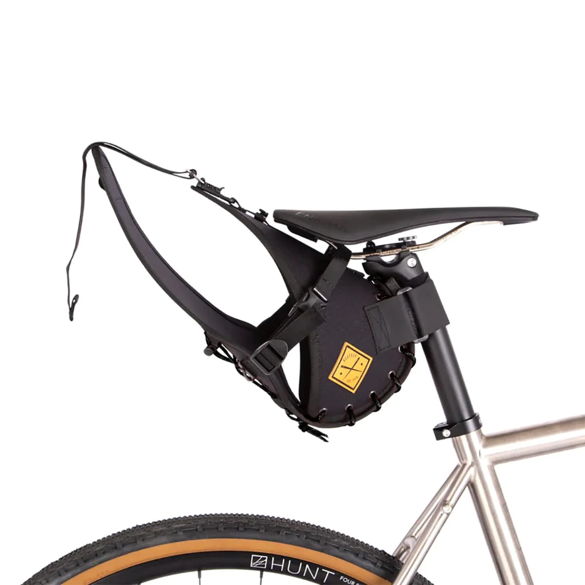 Satteltasche RESTRAP SADDLE BAG 8 L Schwarz + DRY BAG 8 L Schwarz - Image 2