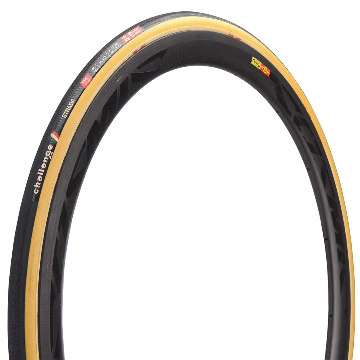 Schlauchreifen CHALLENGE STRADA PRO 700x25c Beige