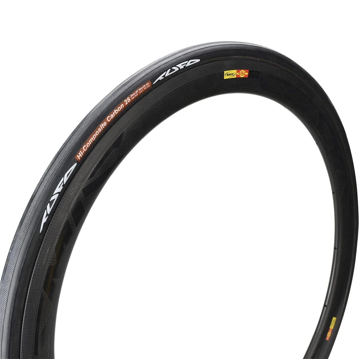 Schlauchreifen TUFO HI-COMPOSITE CARBON 700x28c Schwarz
