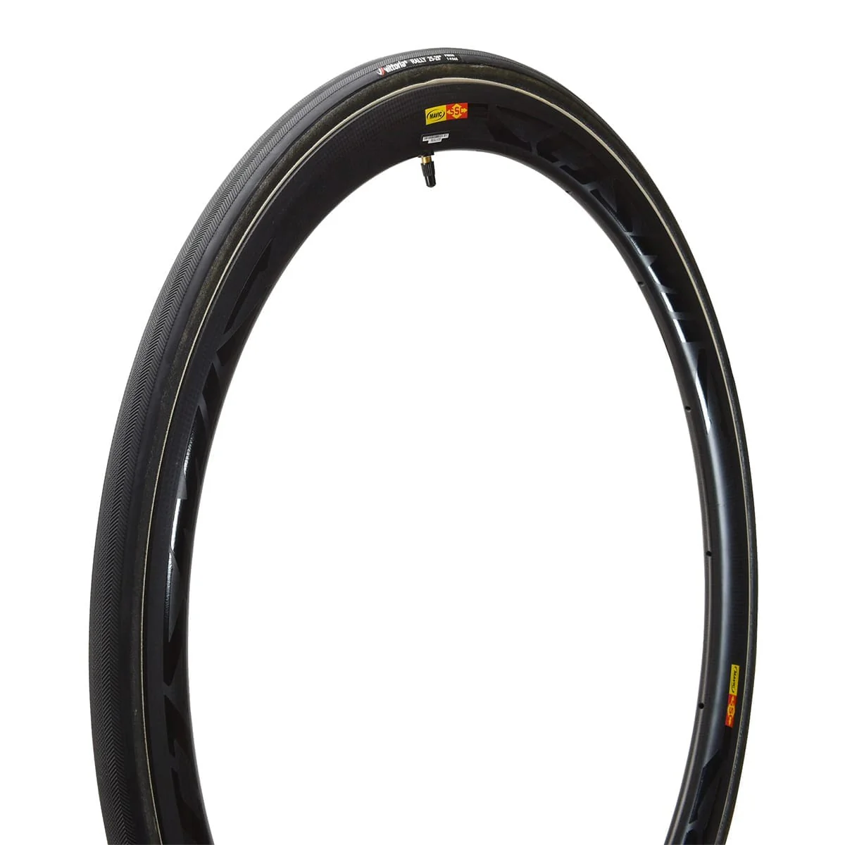 Schlauchreifen VITTORIA RALLY 700x25c Schwarz