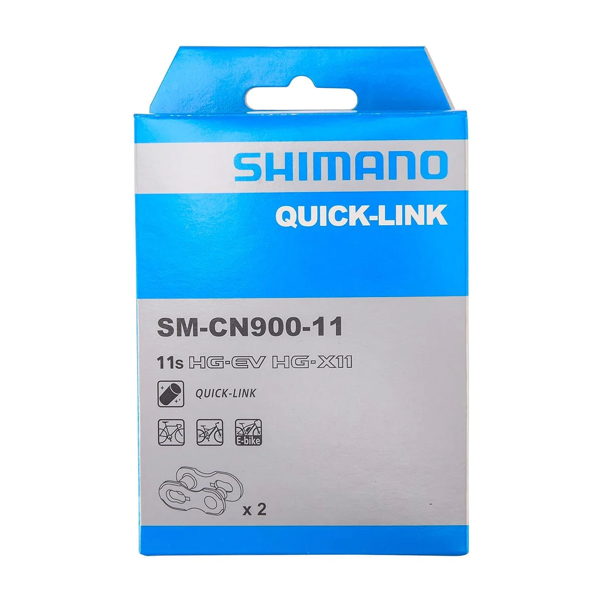 Schnellspanner 11V SHIMANO CN900 Quick Link (x2) - Image 4