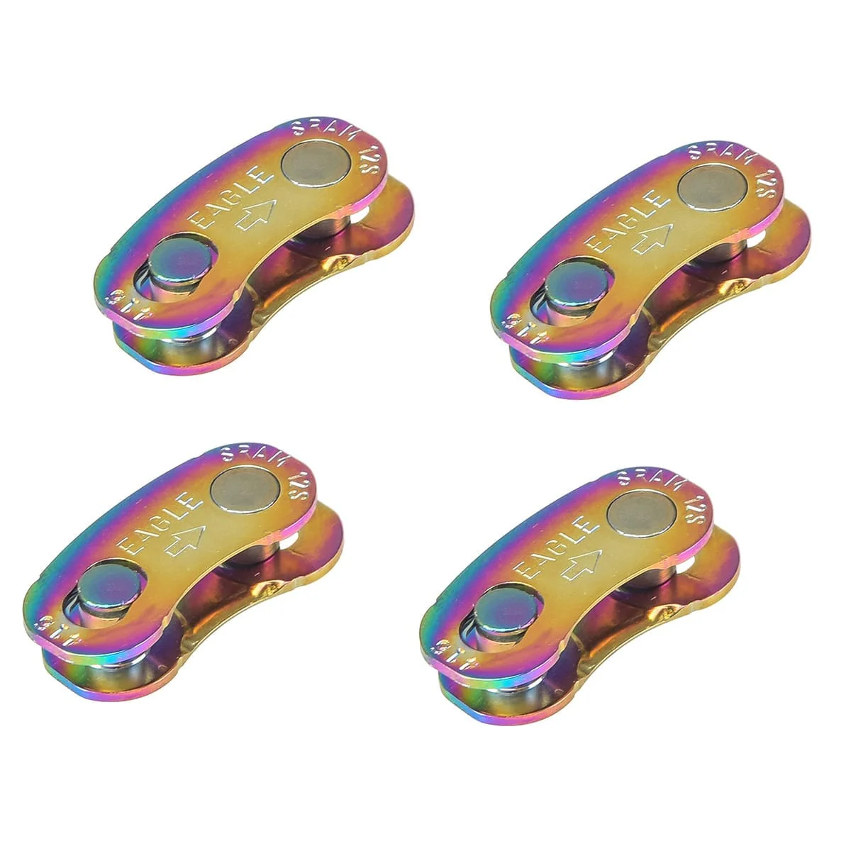 Schnellspanner SRAM POWERLOCK EAGLE 12V (x4) Rainbow