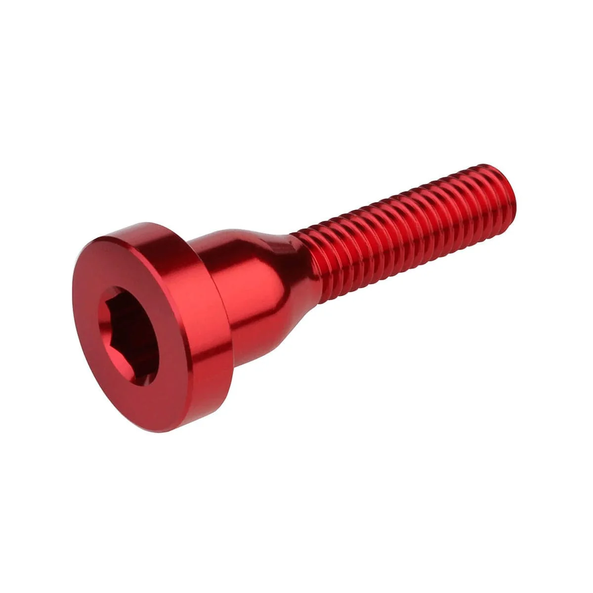 Schraube für Vorbaukappe BURGTEC Aluminium Rot
