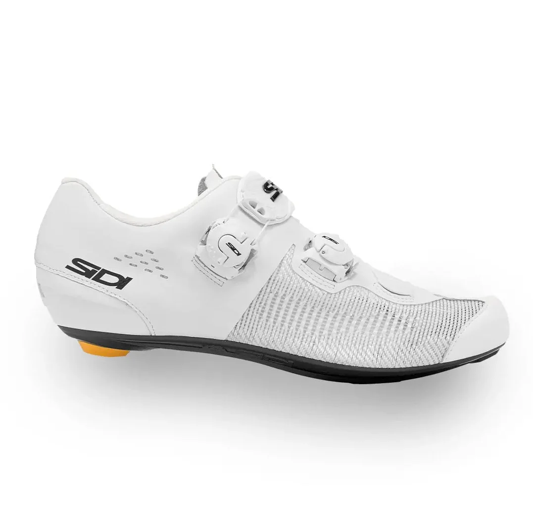 Straßenschuhe SIDI GENIUS 10 KNITTED Weiß
