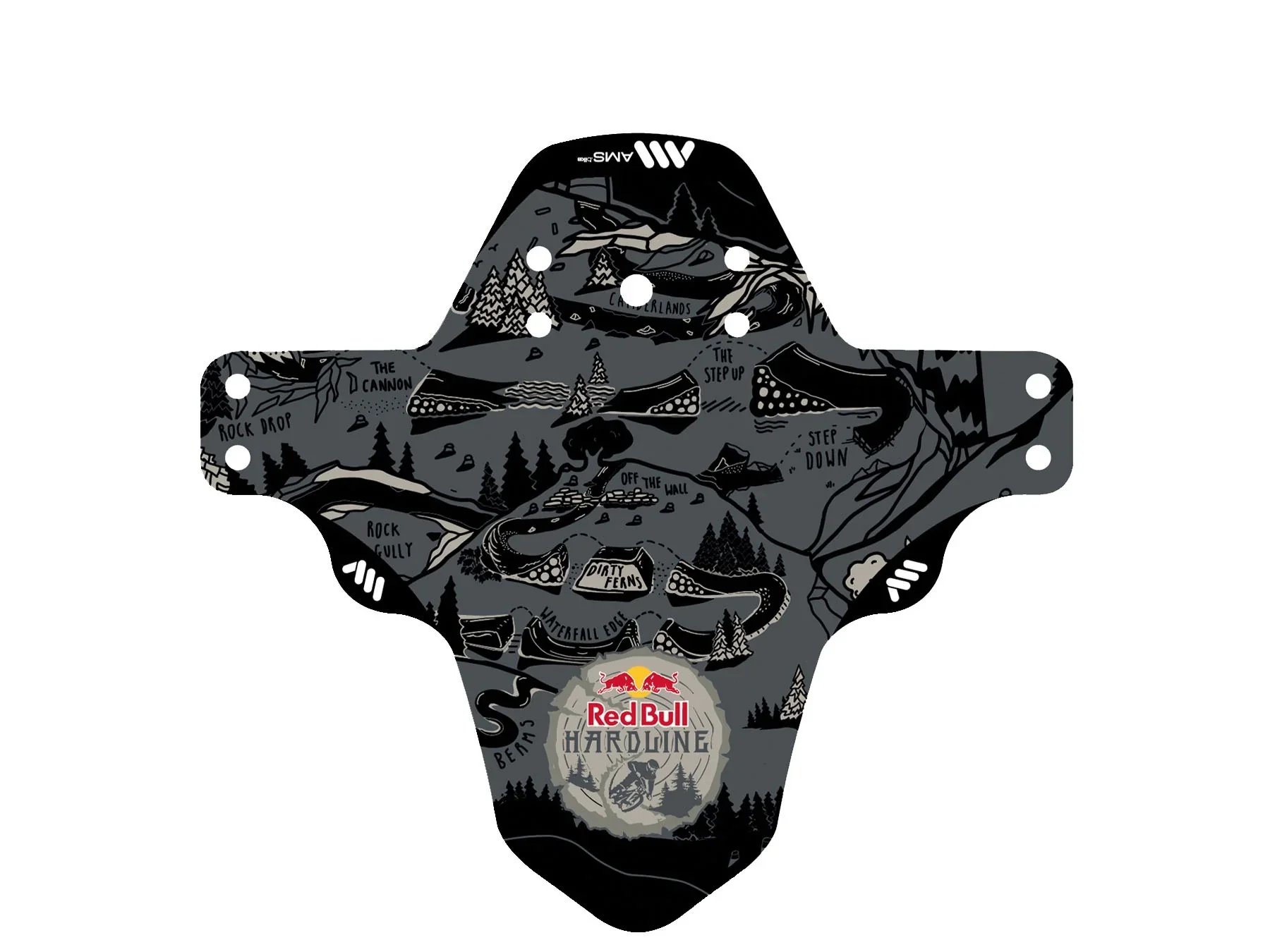 Schutzblech ALL MOUNTAIN STYLE Red Bull Hardline
