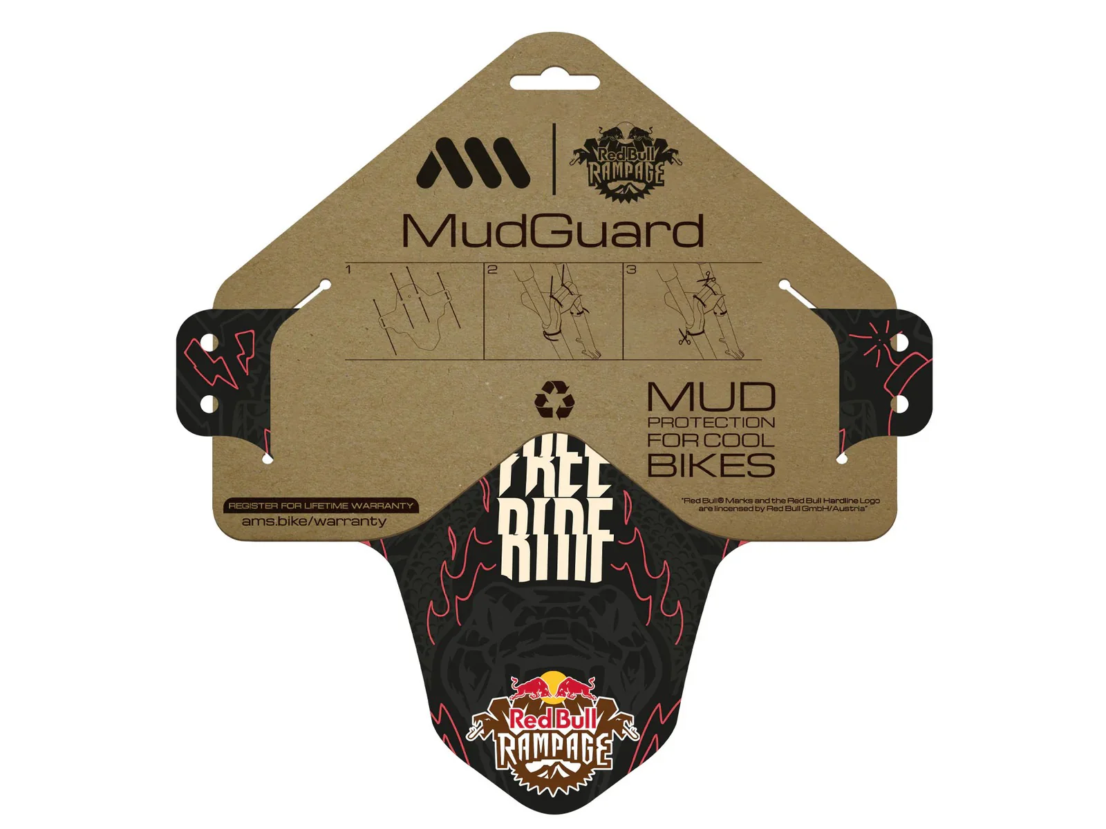 Schutzblech ALL MOUNTAIN STYLE Red Bull Rampage Freeride - Image 2