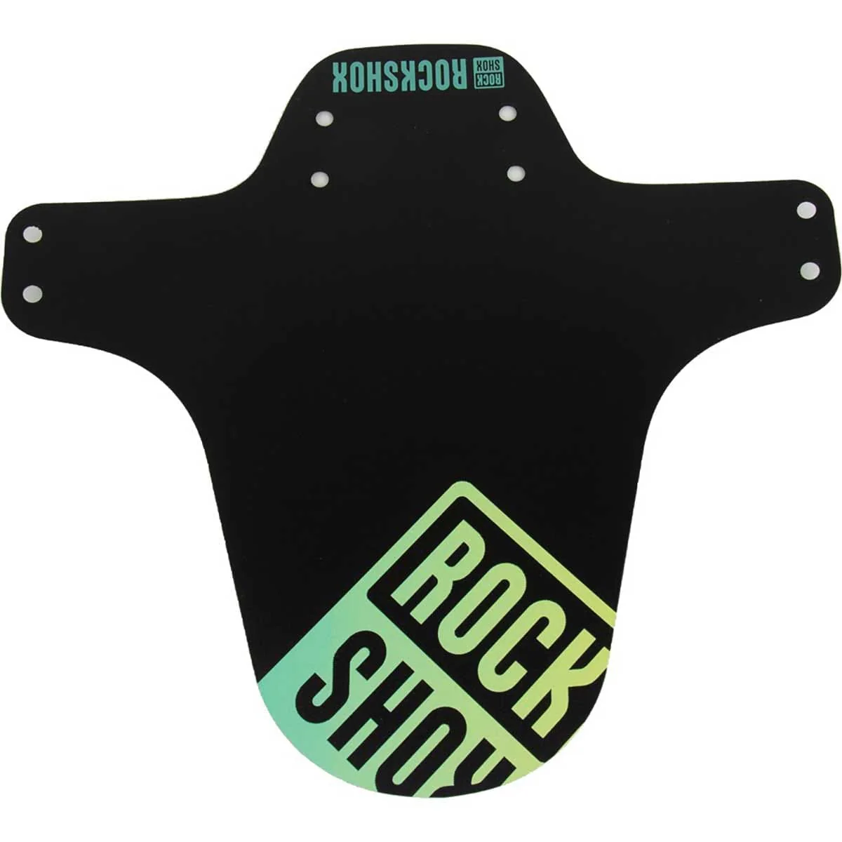 Schutzblech ROCKSHOX Coloris Graphic Schwarz / Gelb / Blau Fade