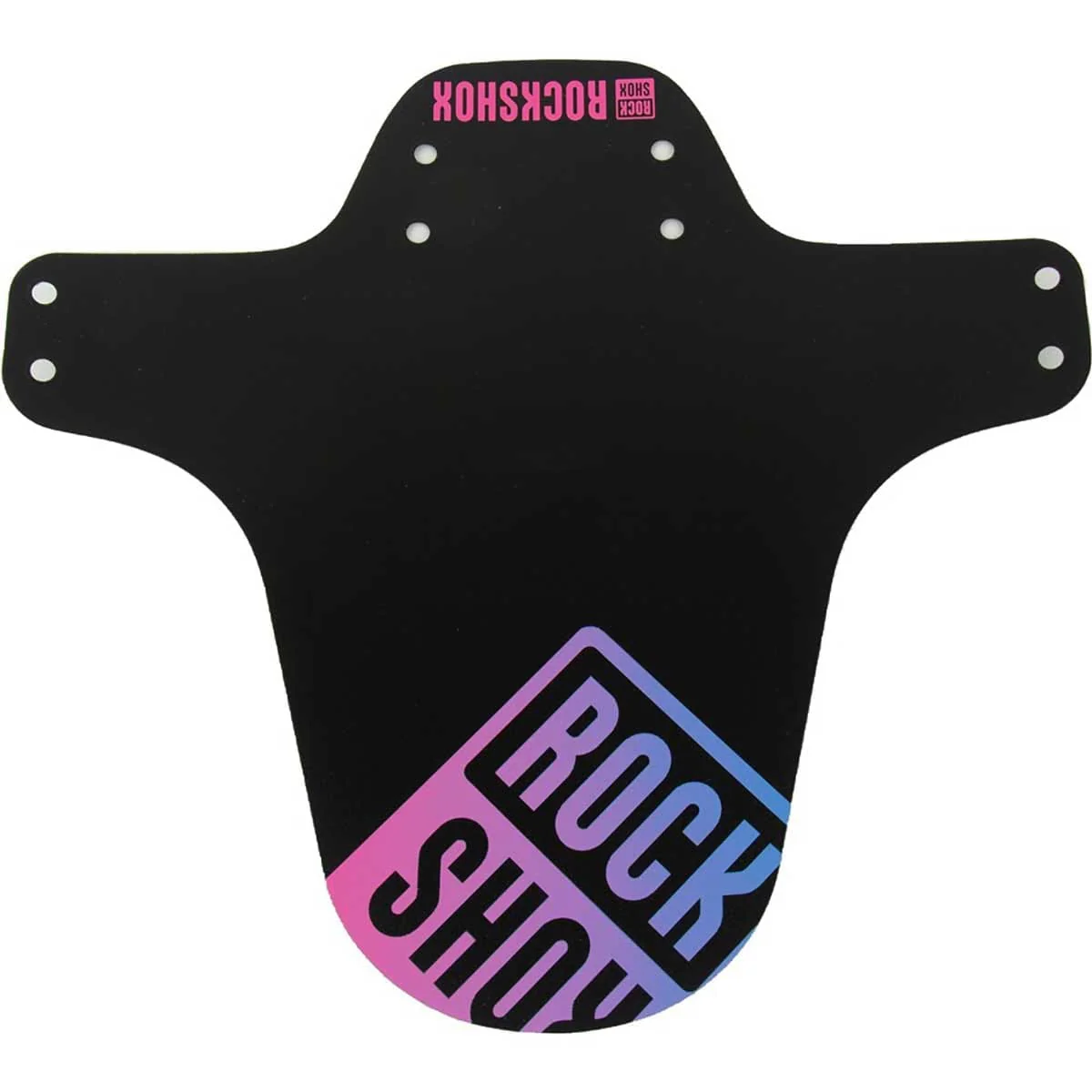 Schutzblech ROCKSHOX Farbe Graphic Schwarz / Pink Blau Fade