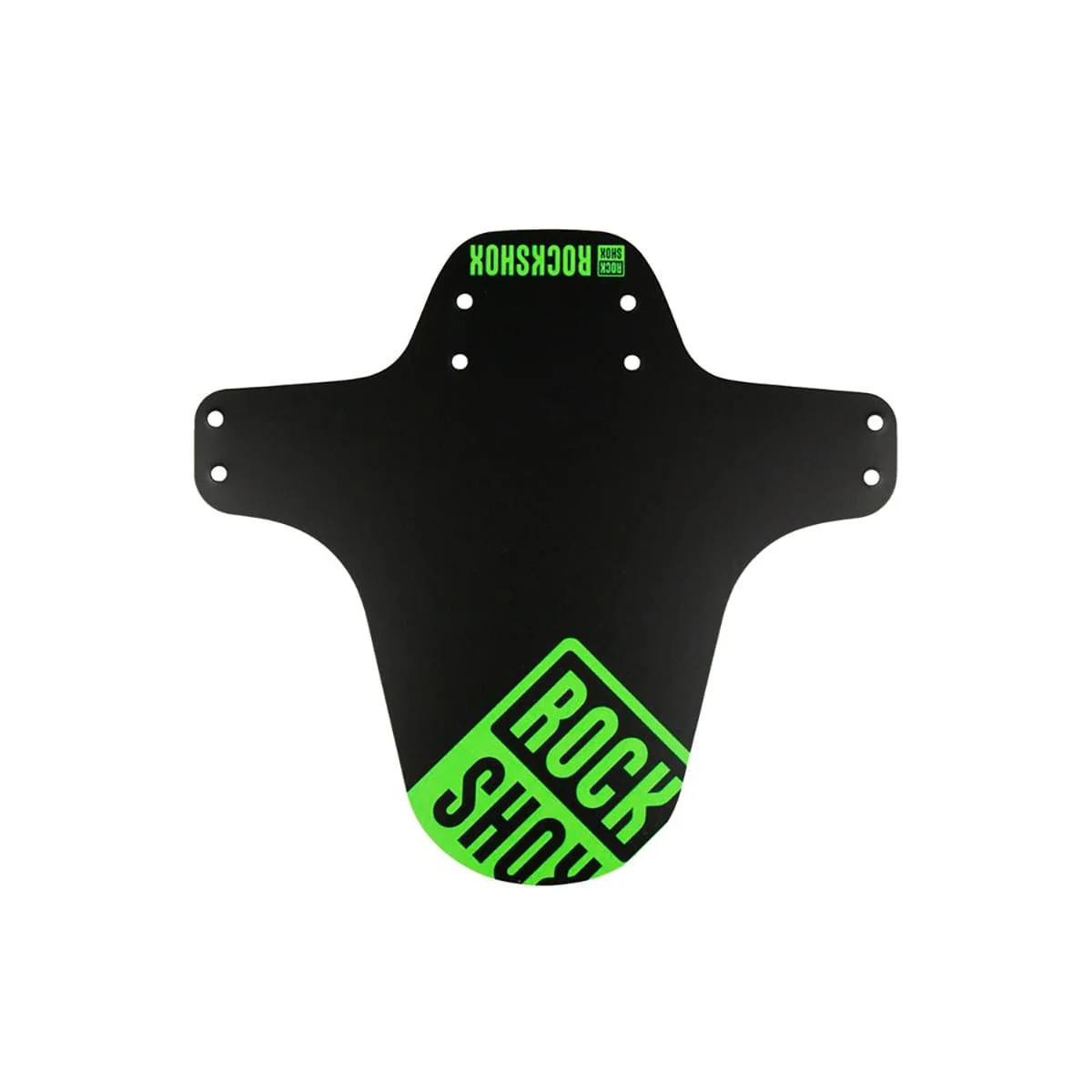 Schutzblech ROCKSHOX Unifarben Schwarz / Fluo Grün