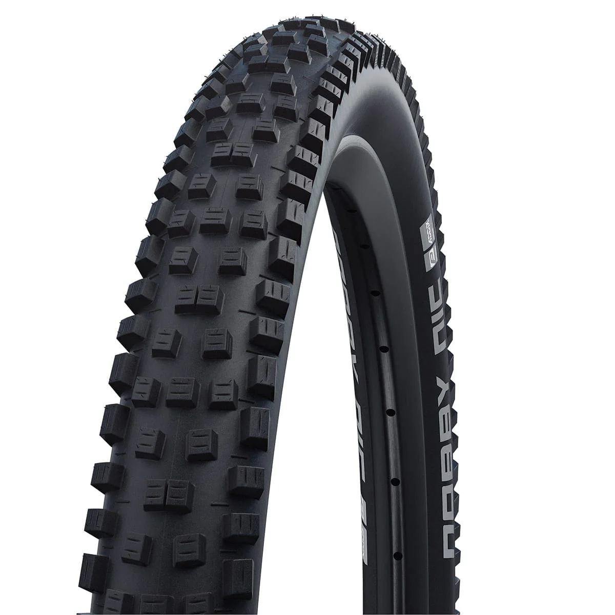 SCHWALBE NOBBY NIC 27.5X2.25 ADDIX PERFORMANCE Tubetype-Reifen Weich Schwarz
