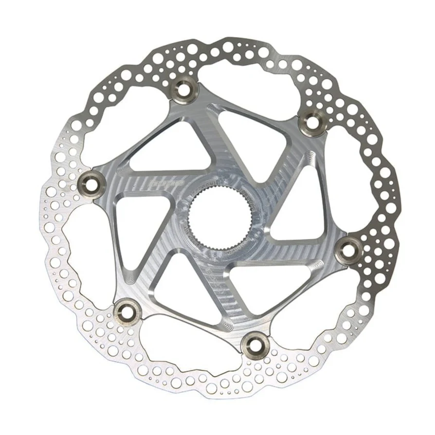 Schwimmende Scheibe HOPE Center Lock Silber