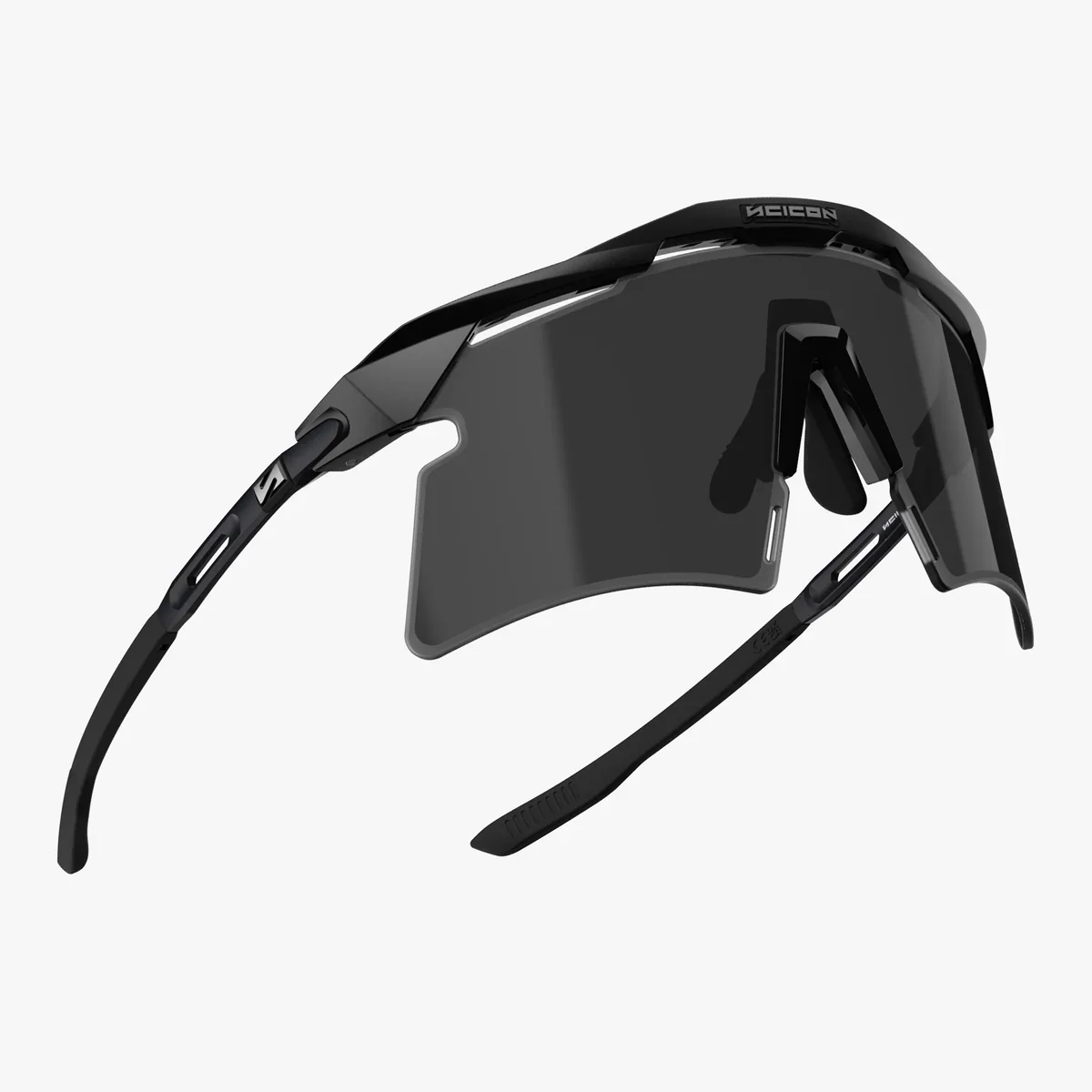 SCICON AEROSHADE 2.0 TITANIUM Brille Schwarz Matt Glas Smoke Black + Pink - Image 5