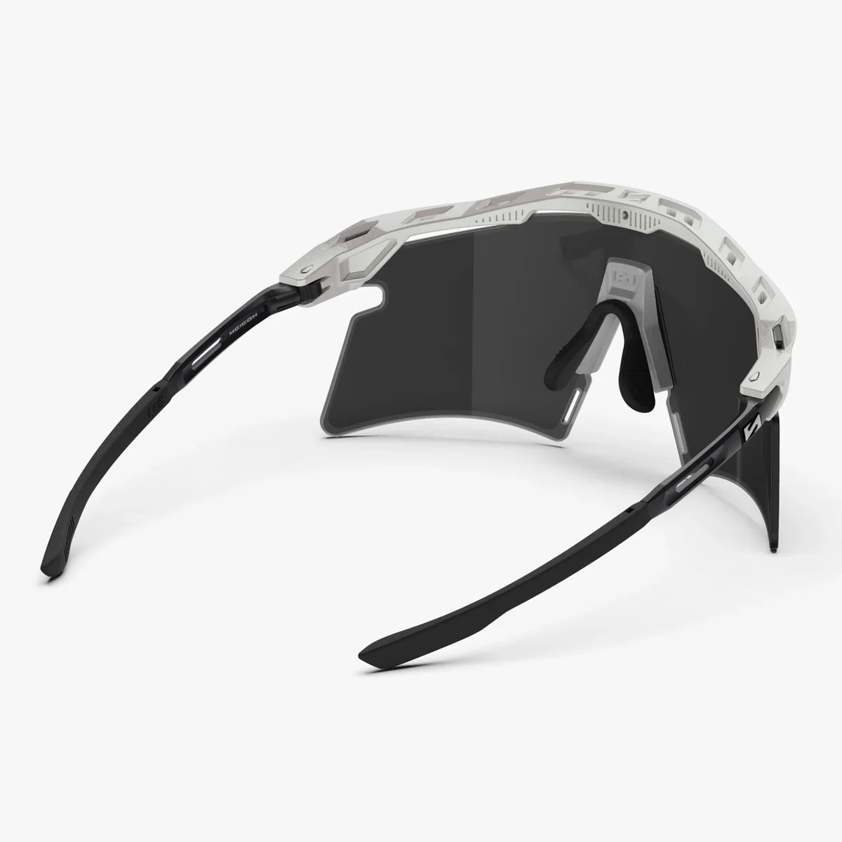 SCICON AEROSHADE 2.0 TITANIUM Brille Weiß Metal Glas Smoke Black + Pink - Image 6