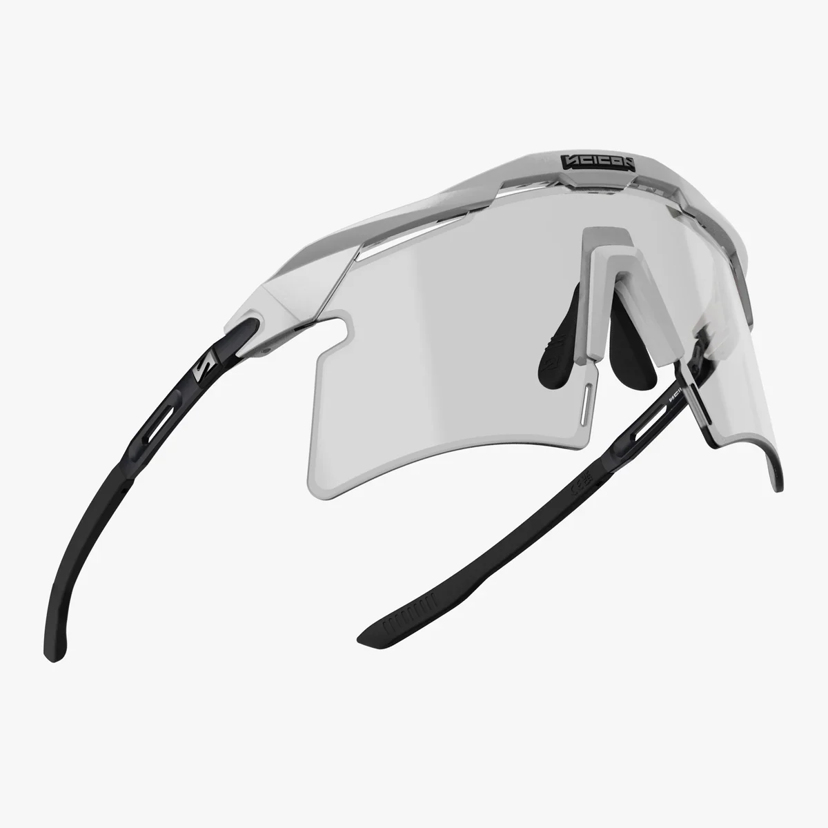 SCICON AEROSHADE 2.0 TITANIUM Brille Weiß Metal Photochromatische Gläser Grey - Image 4