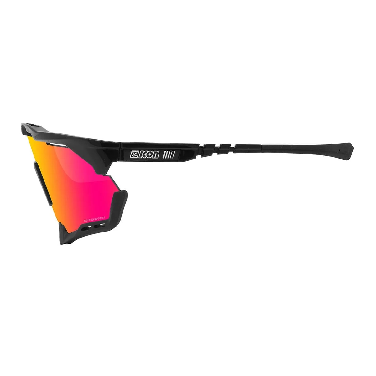 SCICON AEROSHADE XL Brille Schwarz Iridium Rot - Image 2