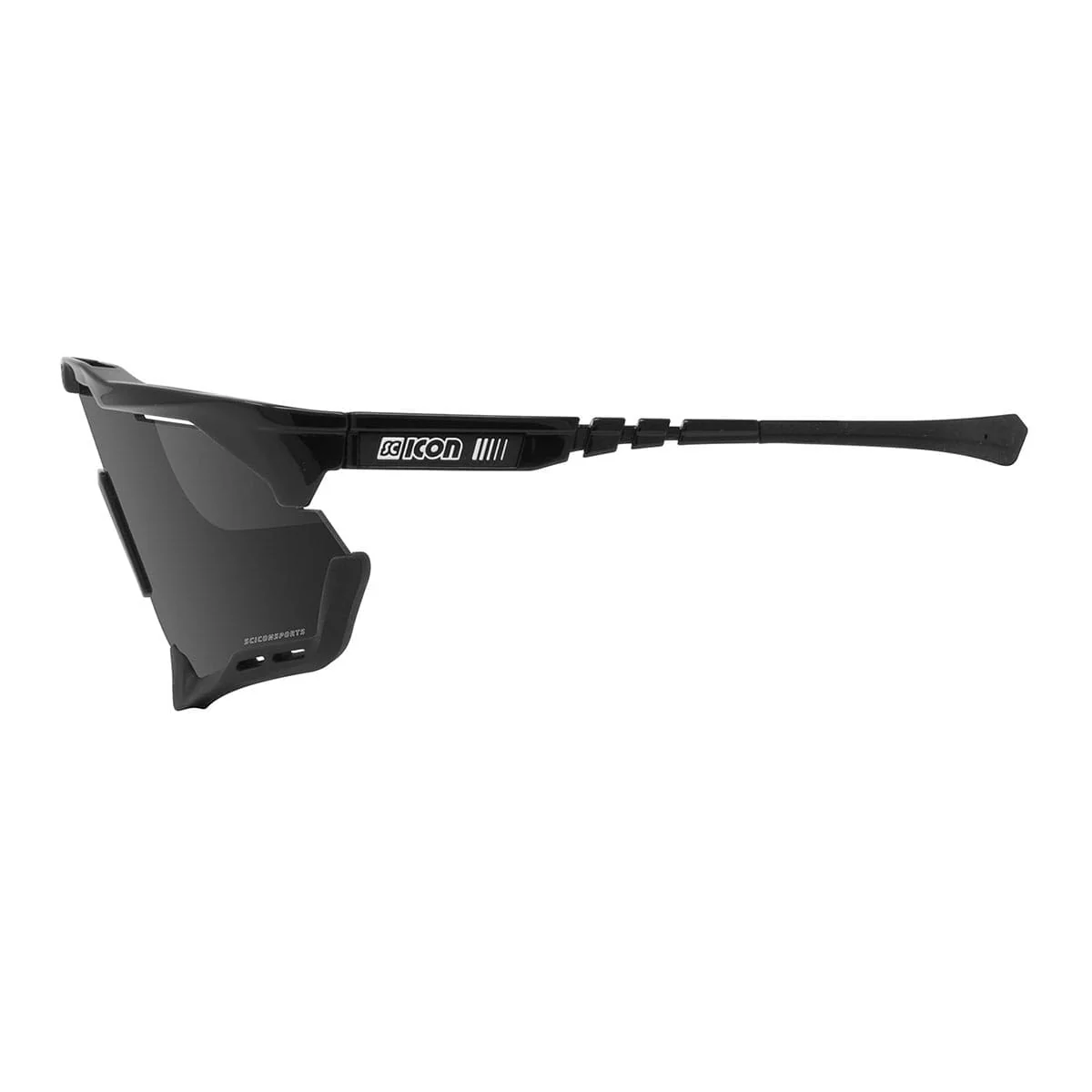 SCICON AEROSHADE XL Brille Schwarz Iridium Silber - Image 3