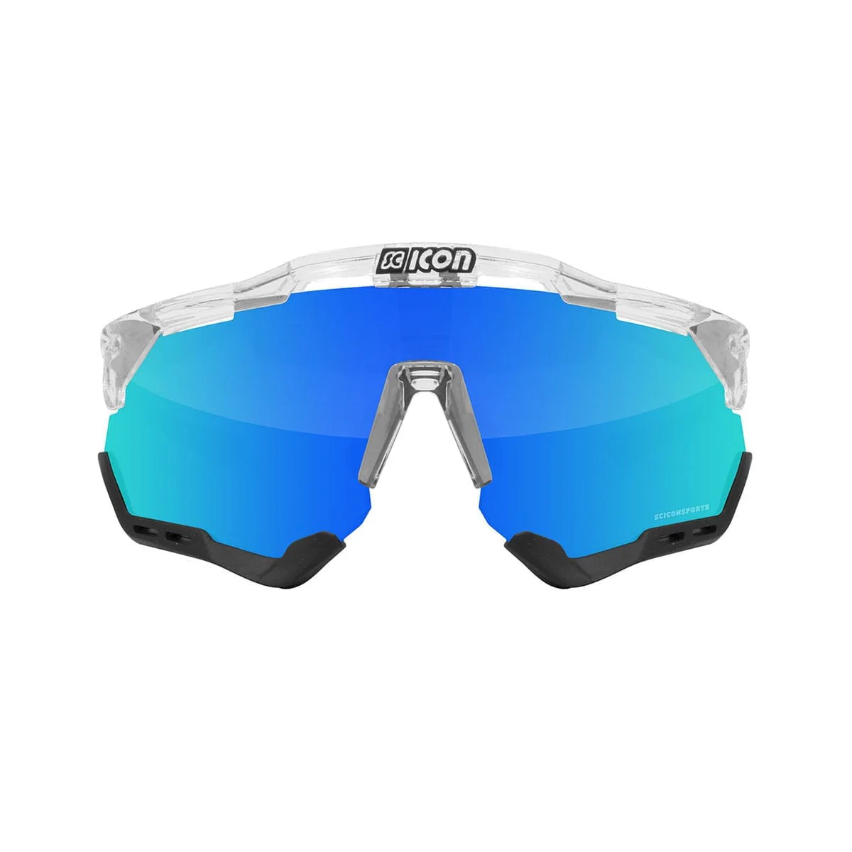 SCICON AEROSHADE XL Brille Transluzent Iridium Blau - Image 2