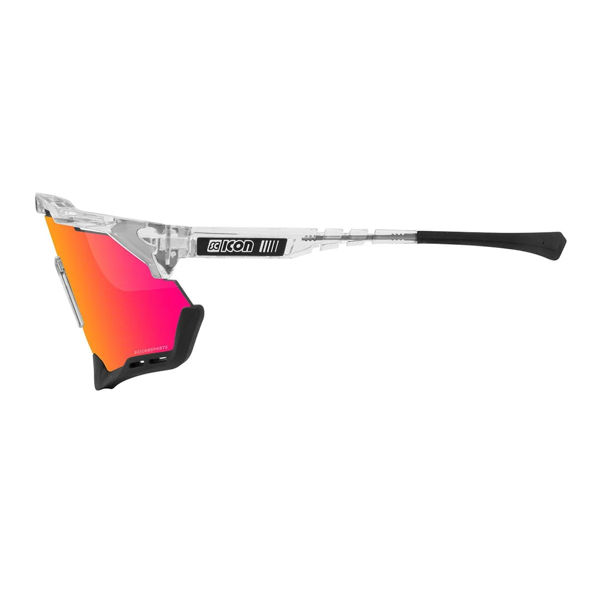 SCICON AEROSHADE XL Brille Transluzent Iridium Rot - Image 3