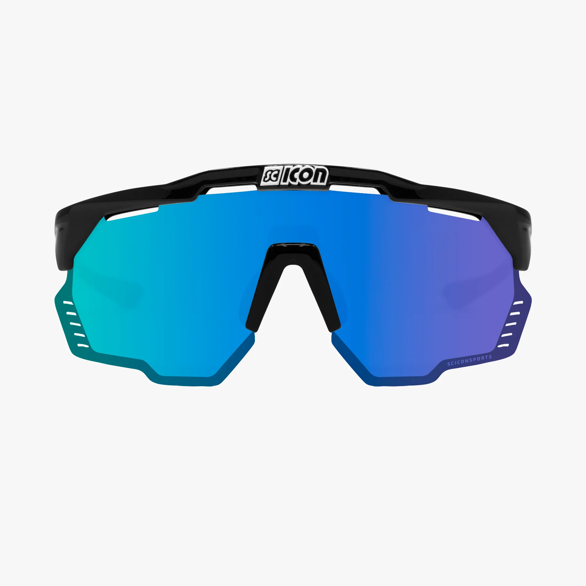 SCICON AEROSHADE KUNKEN Brille Schwarz Multimirror Blau - Image 2