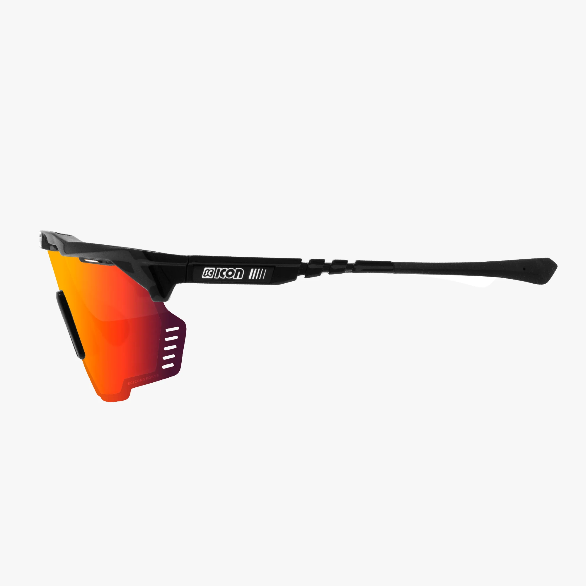 SCICON AEROSHADE KUNKEN Brille Schwarz Multimirror Rot - Image 3