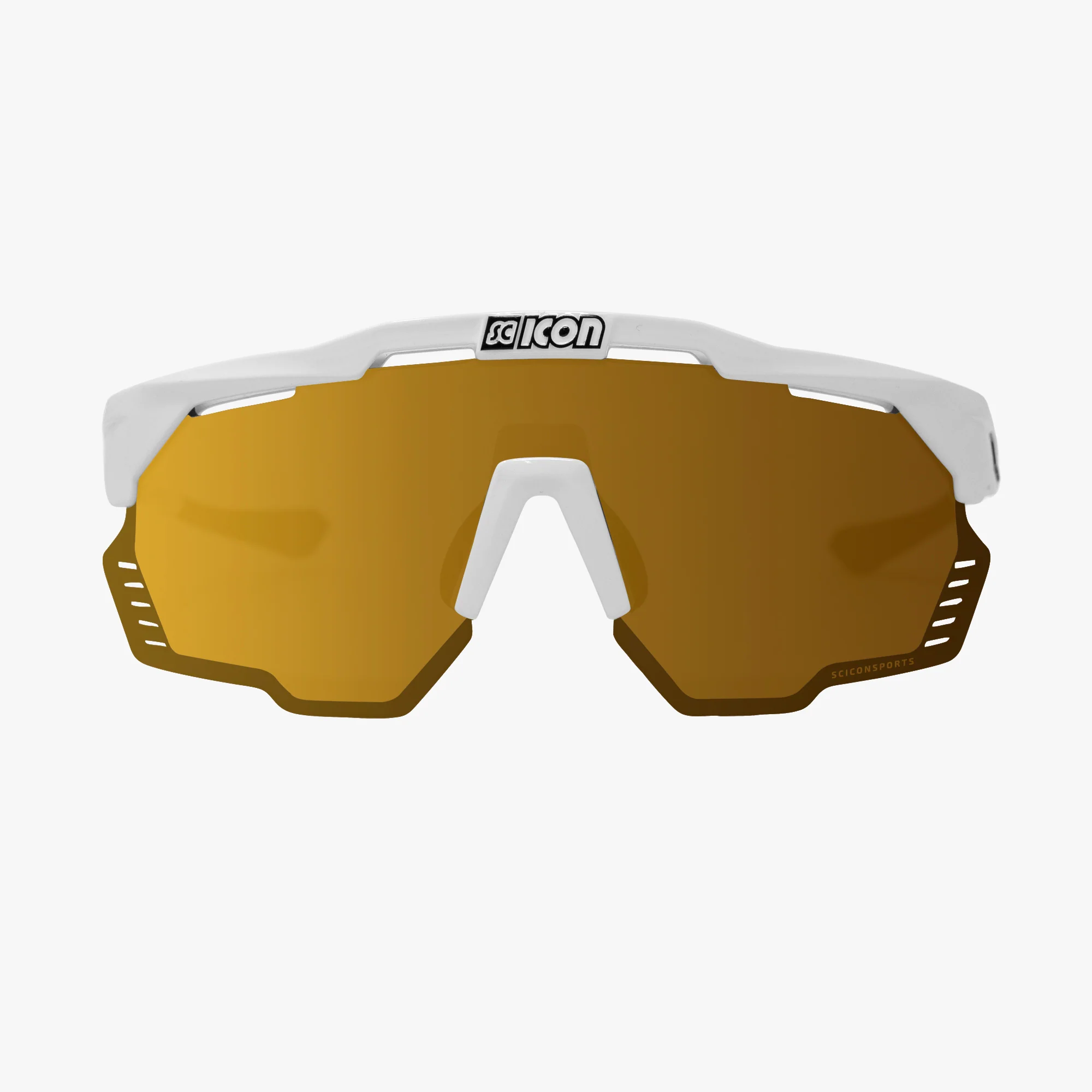 SCICON AEROSHADE KUNKEN Brille Weiß Multimirror Bronze - Image 2