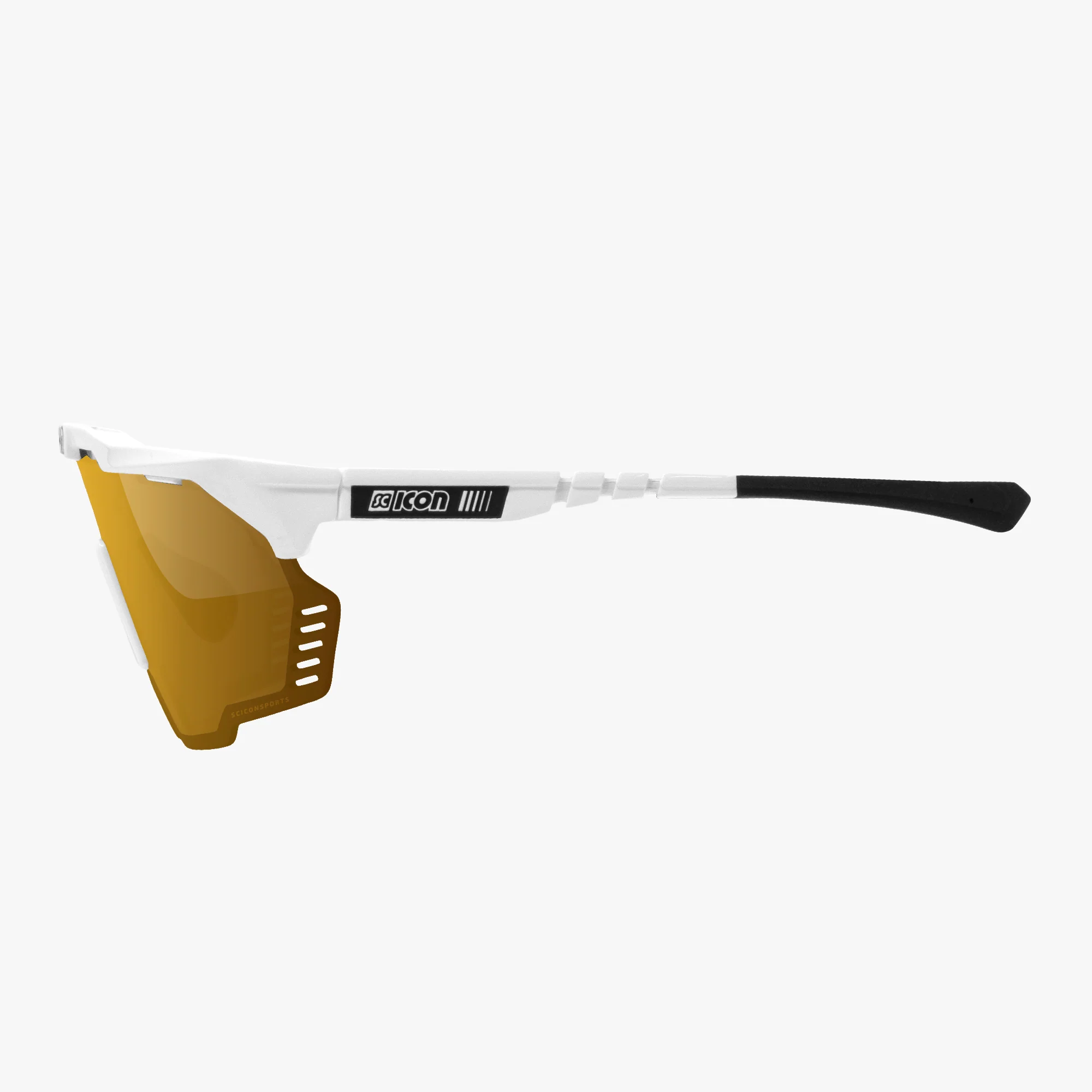 SCICON AEROSHADE KUNKEN Brille Weiß Multimirror Bronze - Image 4