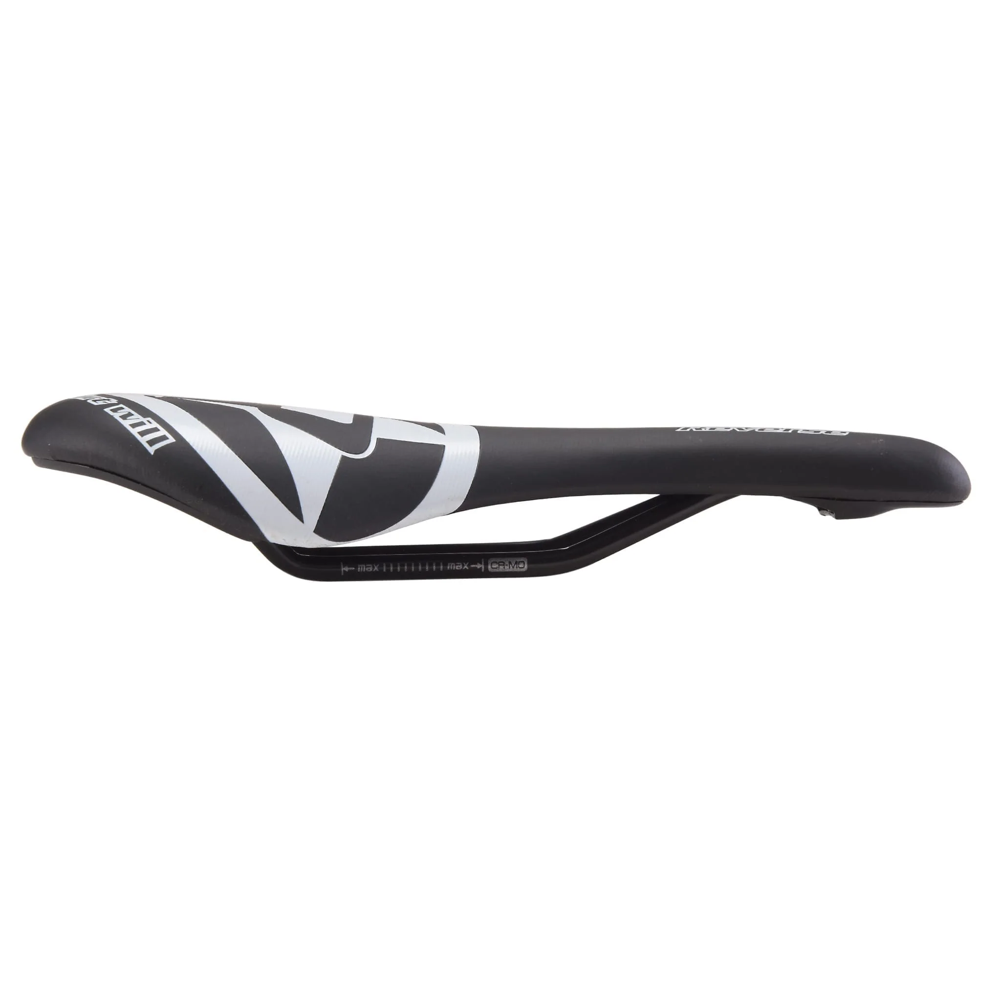 Selle REVERSE COMPONENTS FORT WILL STYLE Rails CrMo Schwarz/Weiß - Image 3
