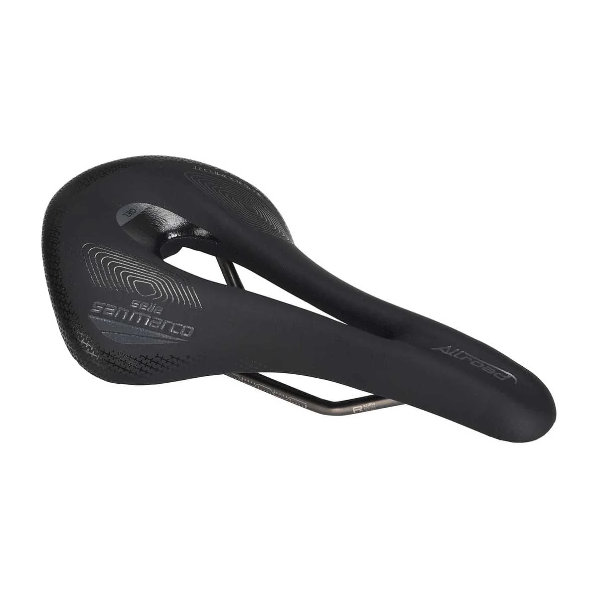 Selle SAN MARCO ALLROAD SUPERCONFORT OPEN-FIT RACING 144mm Rails Xsilite Sattel