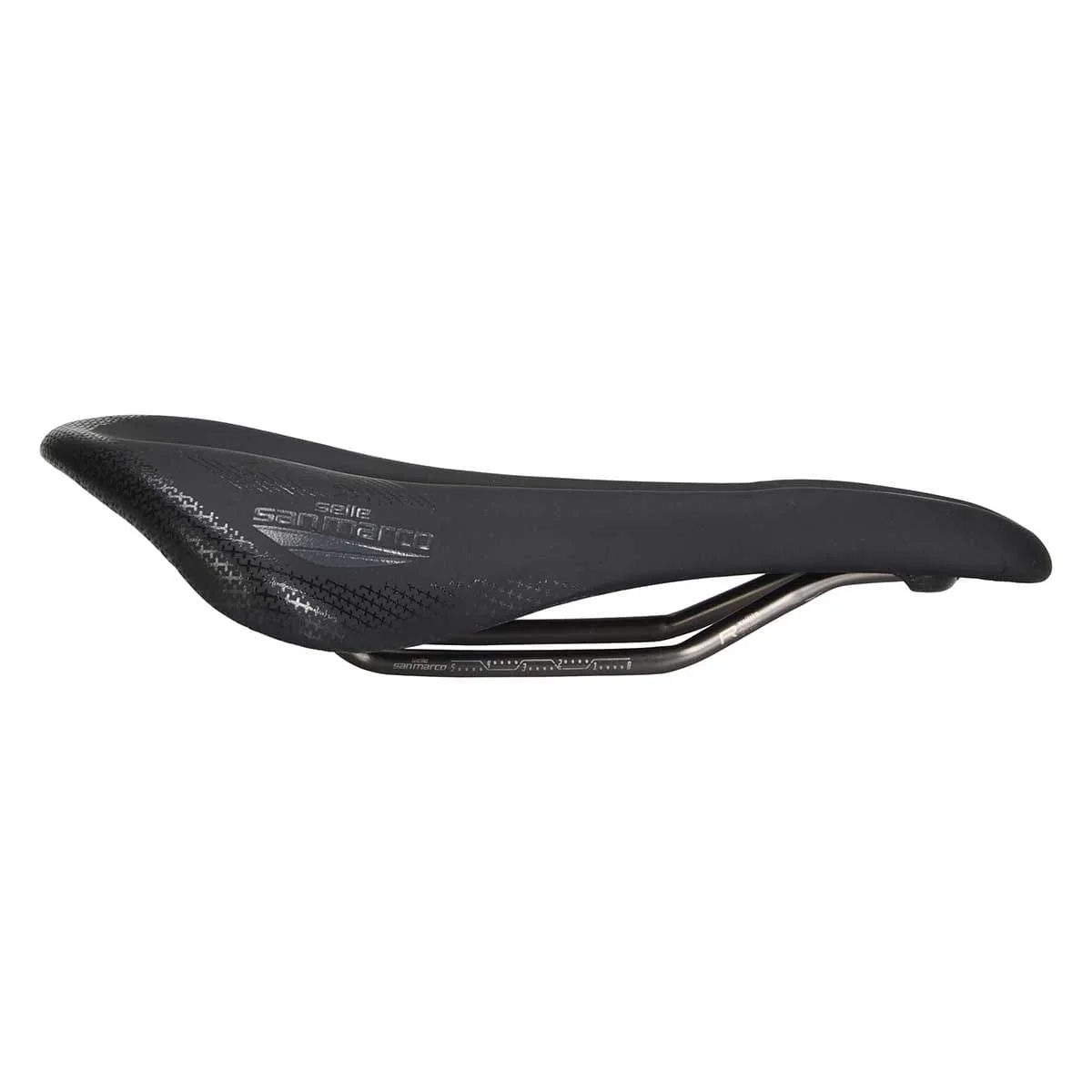 Selle SAN MARCO ALLROAD SUPERCONFORT OPEN-FIT RACING 144mm Rails Xsilite Sattel - Image 3