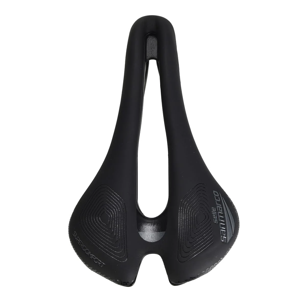 Selle SAN MARCO APSIDE SHORT SUPERCOMFORT OPEN-FIT RACING 139mm Rails Manganese - Image 4