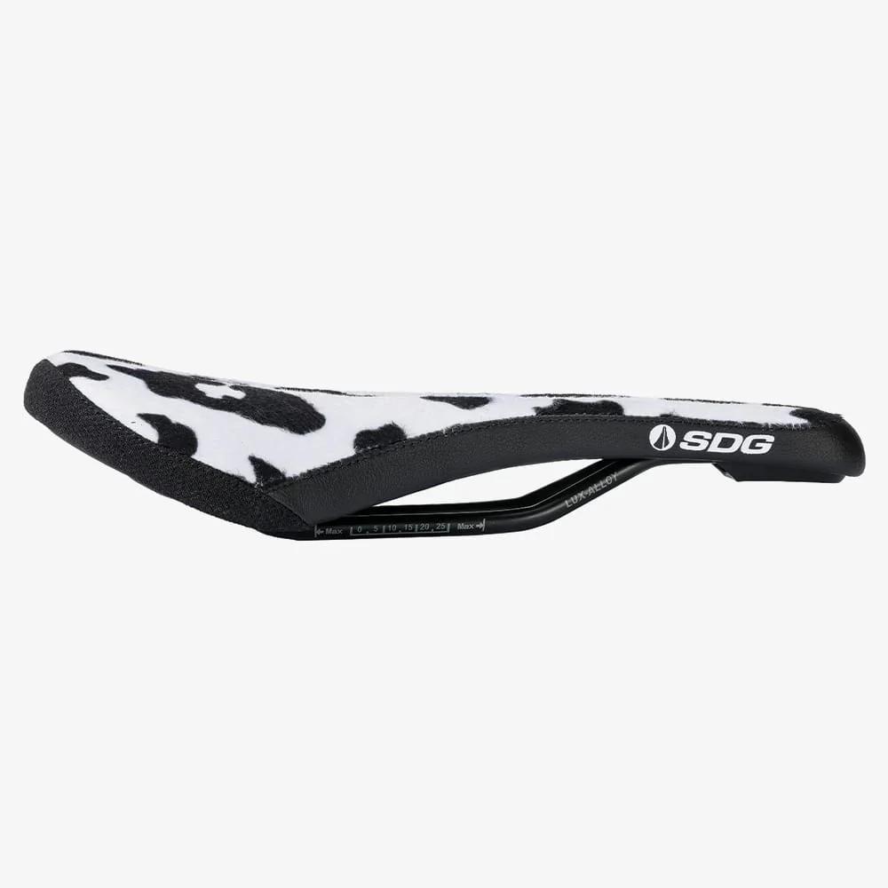 Sattel SDG BEL-AIR V3 Animal Throwback Rails Lux Alloy Vache - Image 3
