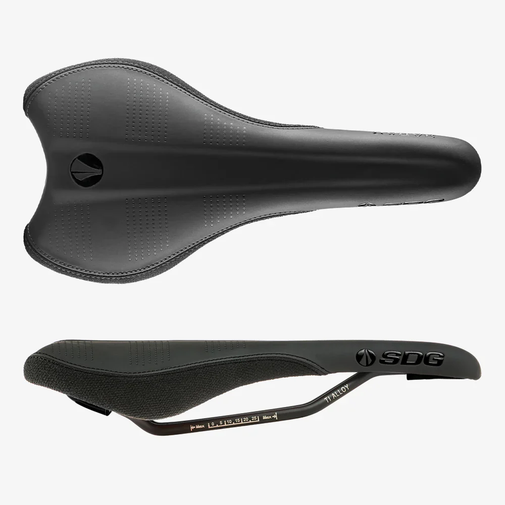Sattel SDG RADAR MTN Rails Titan-Alu Schwarz