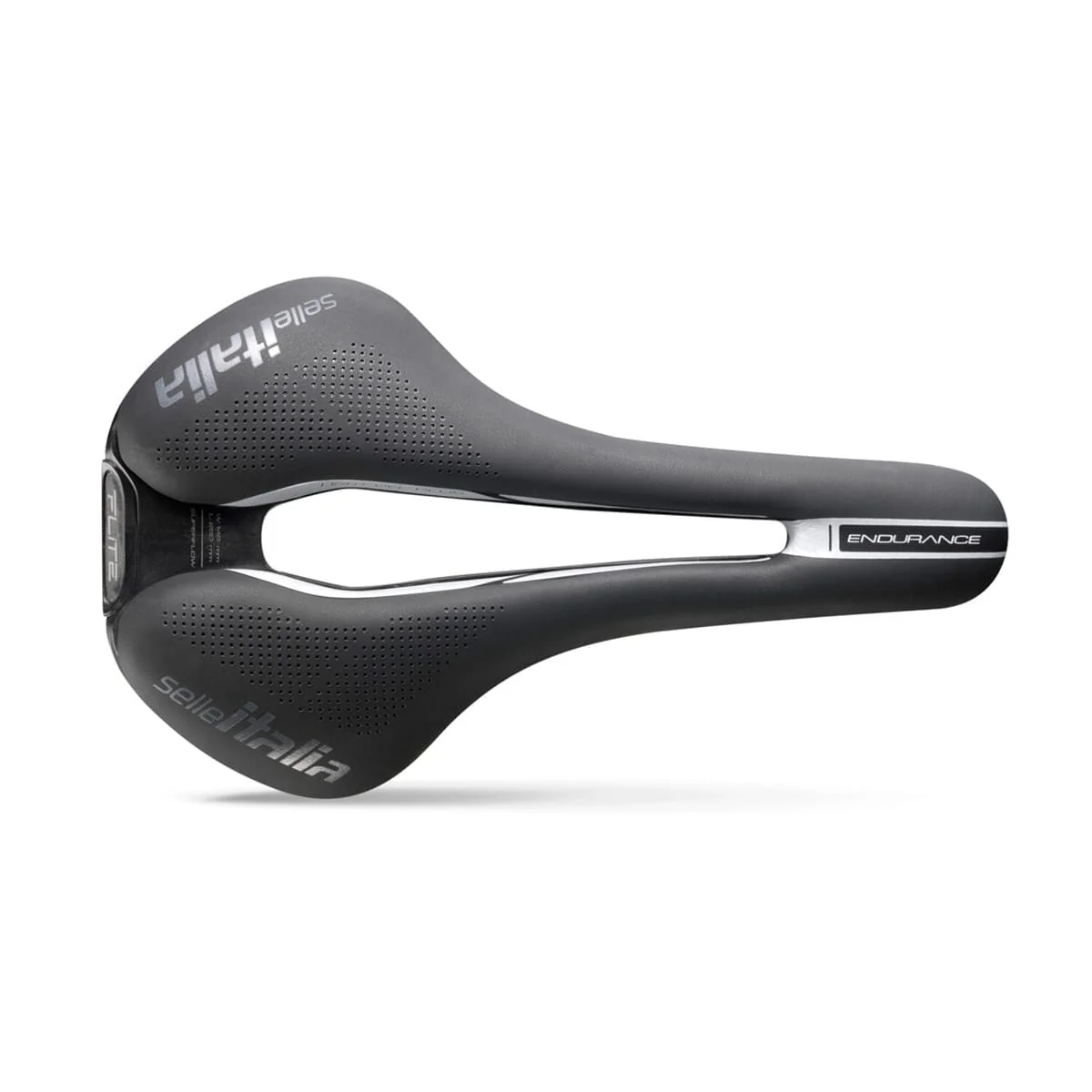 Selle SELLE ITALIA FLITE BOOST SUPERFLOW ENDURANCE L Rails Ti 316 Schwarz