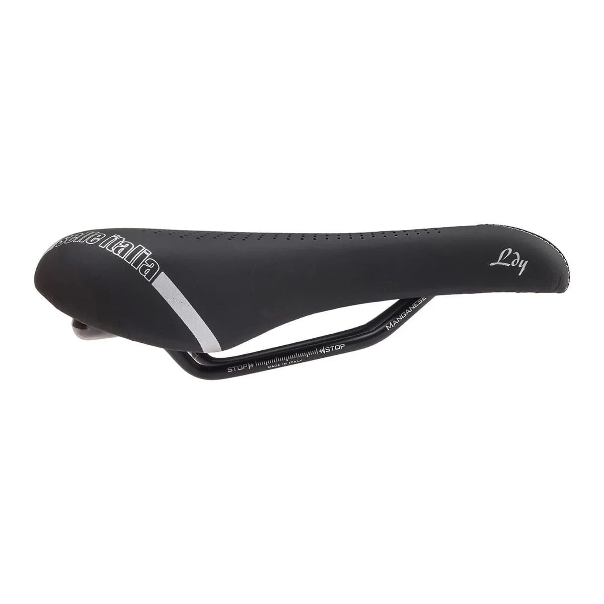 Selle SELLE ITALIA LADY GEL FLOW S Femme Rails Manganese Schwarz - Image 2