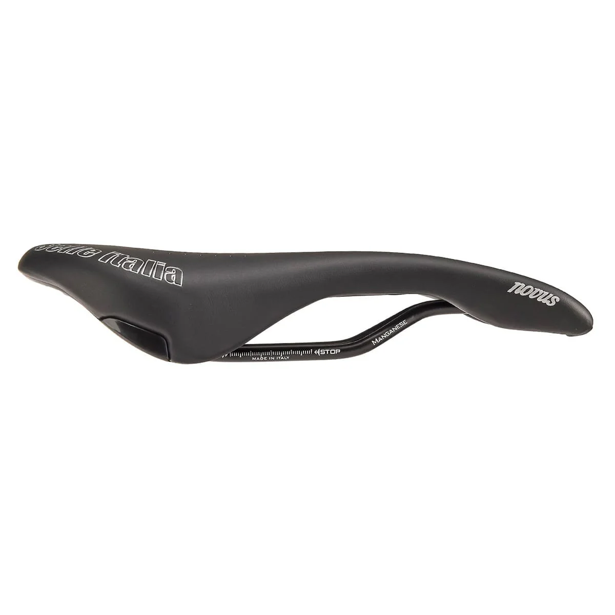 Selle SELLE ITALIA NOVUS SUPERFLOW ENDURANCE S Rails Mangan Schwarz - Image 2