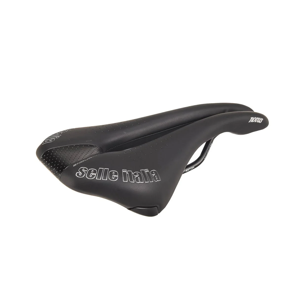 Selle SELLE ITALIA NOVUS SUPERFLOW ENDURANCE S Rails Mangan Schwarz - Image 4