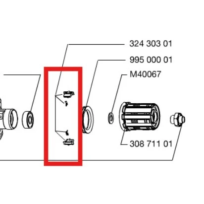 MAVIC Sperrklinken-Set für FTS-X MTB-Freilaufkörper