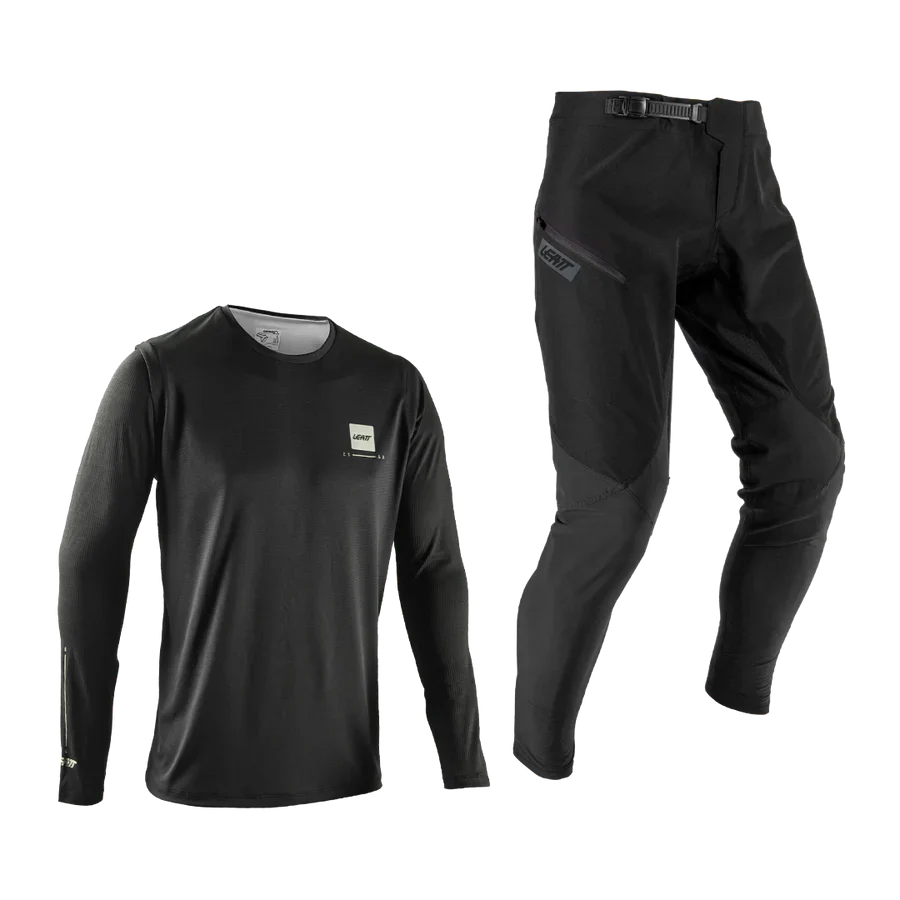 Set Trikot + Hose LEATT MTB GRAVITY 1.0 Schwarz