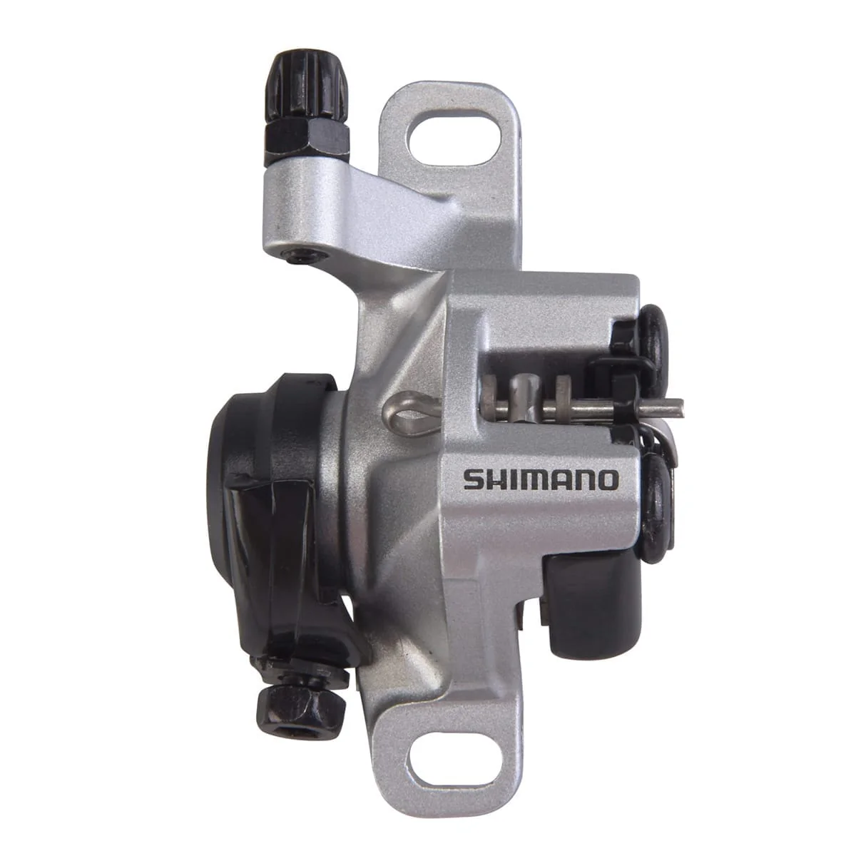 SHIMANO ALIVIO BR-M375 Silber Scheibenbremssattel mit Kabel vorne/hinten - Image 3