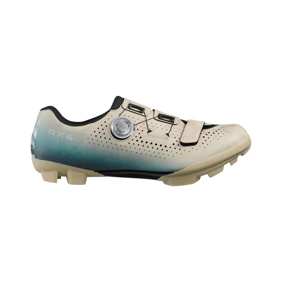 SHIMANO RX600 XC/Gravel MTB-Schuhe Beige/Blau