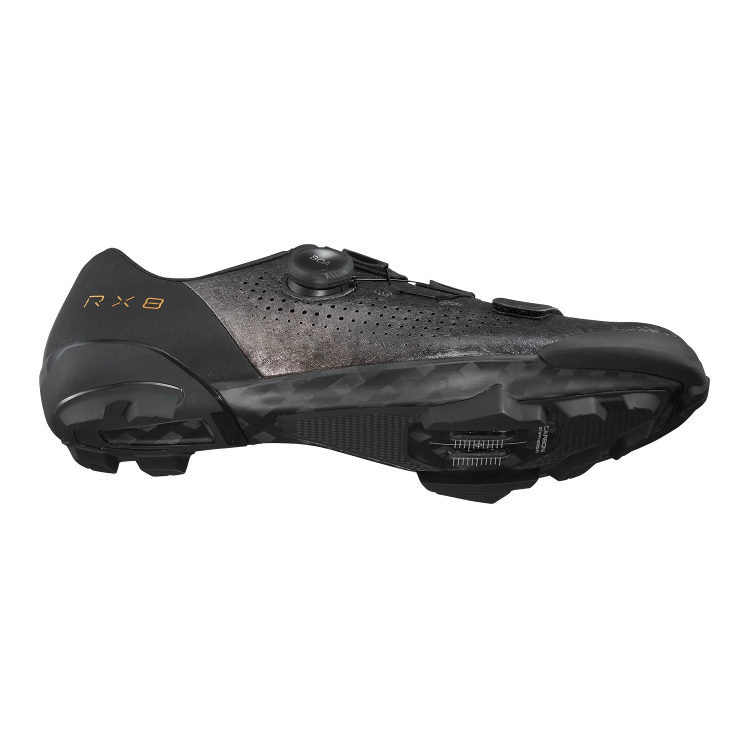XC/Gravel MTB-Schuhe SHIMANO RX801 Schwarz - Image 4