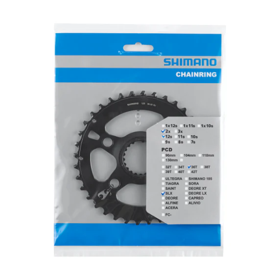 SHIMANO SLX Kettenblatt außen für FC-M7100-2/FC-M7120-B2 (26-36 Zähne) 12V - Image 2