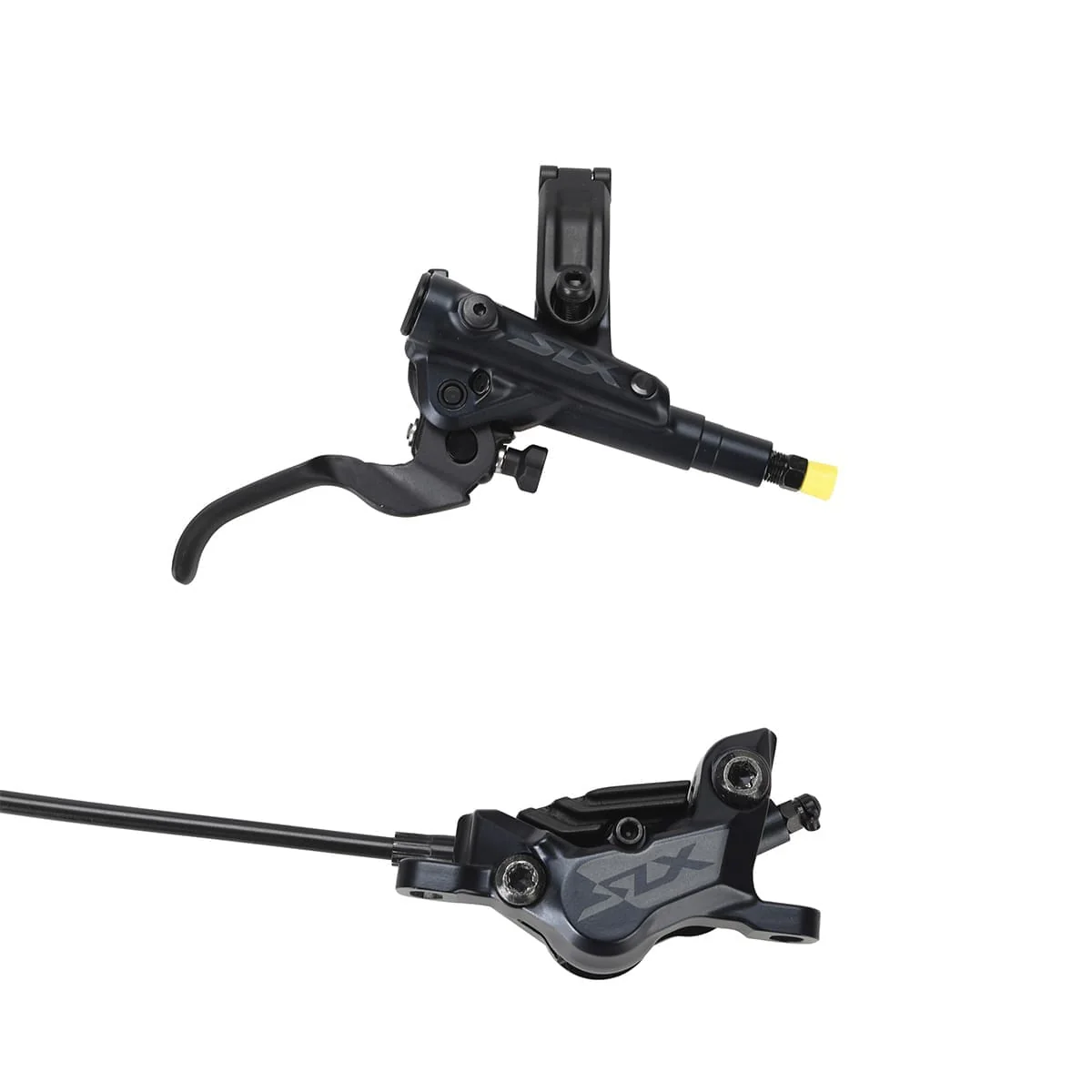 SHIMANO SLX M7120 4-Kolben J-Kit Hinterradbremse - Beläge belüftet
